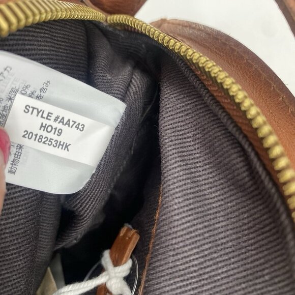 Madewell The Simple Circle Crossbody Bag Handbag Purse With Calf Hair NWT - Picture 15 of 15